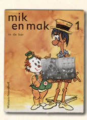 Eerste leesboekje Mik en Mak Kooreman letterstad 1976 