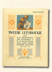 Tweede leesboekje M.B. Hoogeveen 1933-1939. Aap Noot Mies