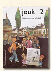 Tweede leesboekje Jouk Kooreman letterstad 1976 
