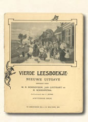 Vierde leesboekje M.B. Hoogeveen 1910-1916. Aap Noot Mies