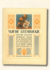 Vijfde leesboekje M.B. Hoogeveen  1931-1932. Aap Noot Mies