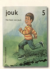 Vijfde leesboekje Jouk Kooreman letterstad 1976 