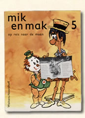Vijfde leesboekje Mik en Mak Kooreman letterstad 1976 
