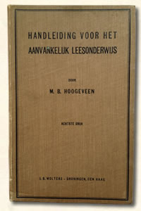 Handleiding M.B. Hoogeveen 1917-1930. Aap Noot Mies