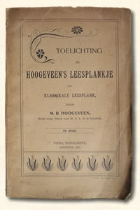 Toelichting M.B. Hoogeveen 1902. Raam Roos Neef