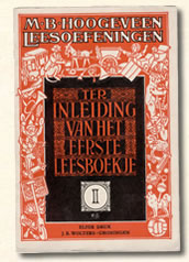 Eerste leesboekje M.B. Hoogeveen 1940-1949. Aap Noot Mies 