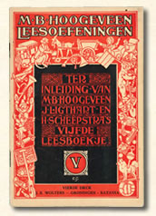 Vijfde leesboekje M.B. Hoogeveen 1940-1949. Aap Noot Mies 