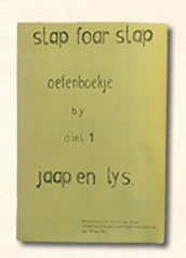Fries oefenboekje diel 1 omstreeks 1970. leesmethode 'stap foar stap". Jaap en Lys