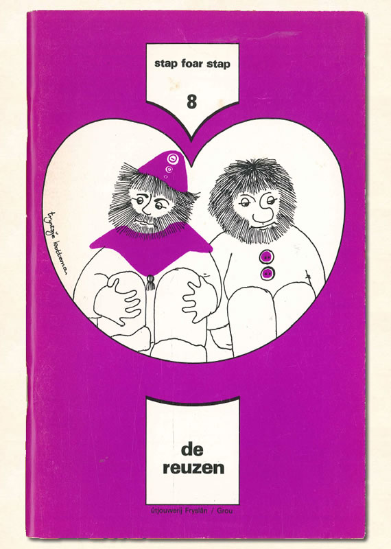 Achtste Leesboekje Stap Foar Stap de reuzen 1976