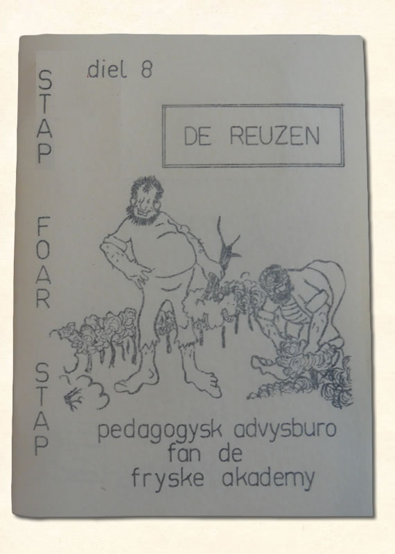 Achtste Leesboekje Stap Foar Stap de reuzen 1970