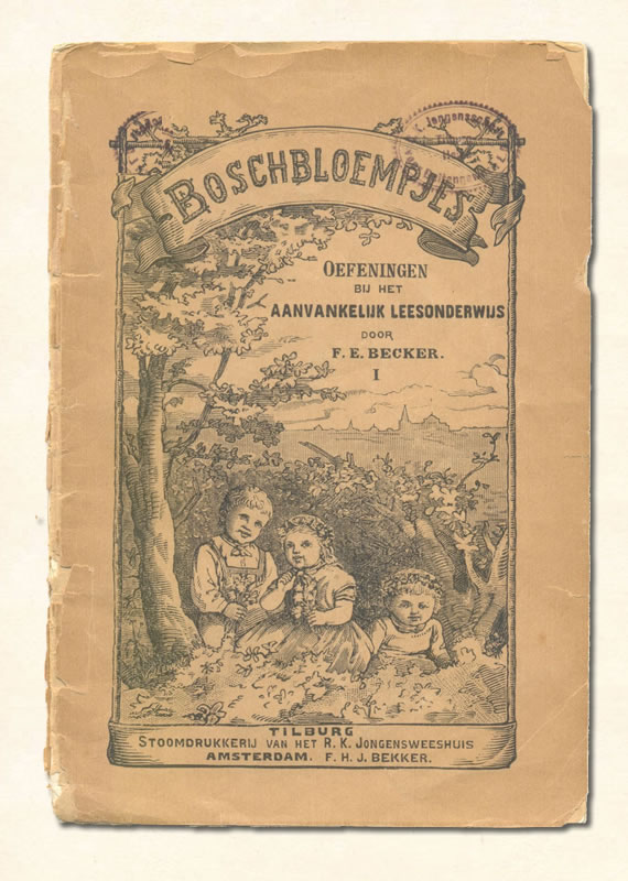 Eerste Leesboekje Becker Boschbloempjes 1905