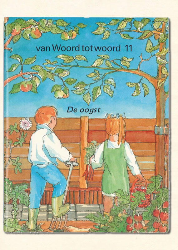 Elfde Leesboekje van Woord tot woord Op de rivier 1986