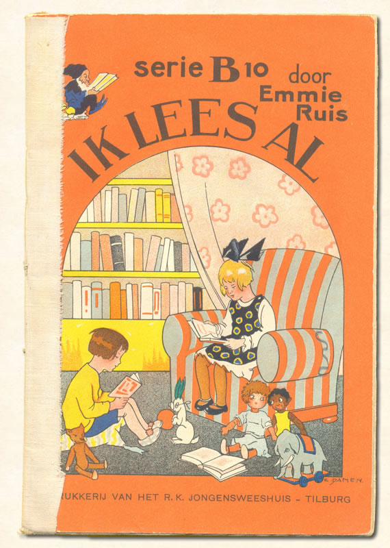Tiende Leesboekje Emmie Ruis Ik lees Al 1934