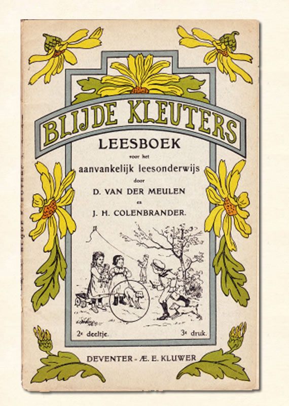 Tweede Leesboekje Colenbrander Blijde kleuters 1902