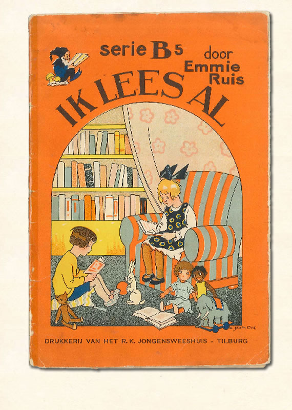 Vijfde Leesboekje Emmie Ruis Ik lees Al 1934