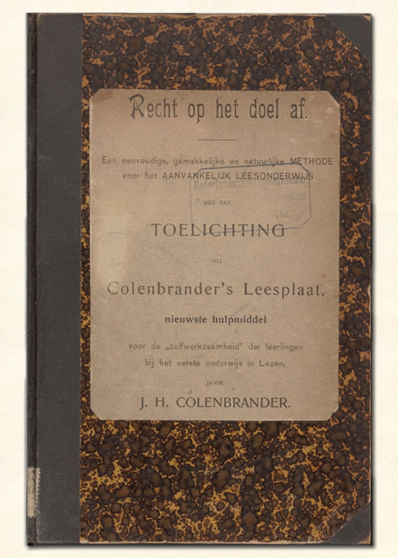 Oefeningen Recht op het doel af Colenbrander 1902-1910