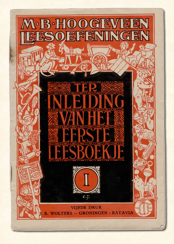 Eerste boekje Leesoefeningen M.B. Hoogeveen 1949