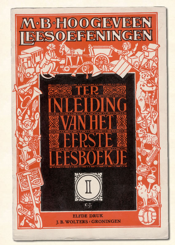 Eerste boekje Leesoefeningen M.B. Hoogeveen 1960