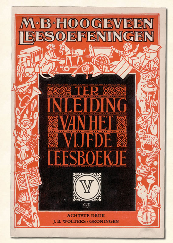 Vijfde boekje Leesoefeningen M.B. Hoogeveen 1959