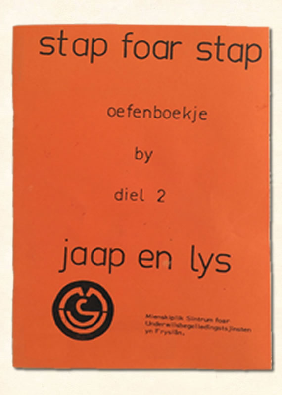 Tweede oefenboekje Stap Foar Stap Jaep en Lys 1970