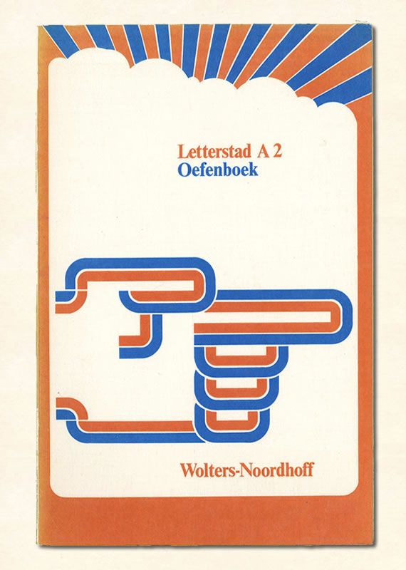 oefenboek A2 Kooreman letterstad 1976